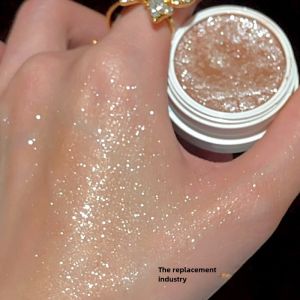 Labiocos Rj Phi Single Color Shiny Sequin Eye Shadow Transparent Sparkling Highlighting Pearlescent Eye Makeup Long Lasting