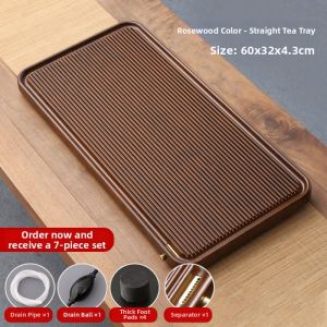 GIANXI | Wooden Home Tea Tray Drainage