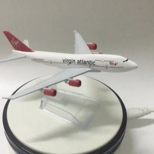 โมเดลเครื่องบินเจสัน ทูตู 16 ซม. เวอร์จินแอตแลนติก โบอิ้ง 737 โมเดลเครื่องบินโลหะหล่อขนาด 1/400