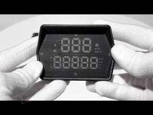 HUD G21 GPS Car Head Up Display Digital Speedometer Big Font Compass Time Overspeed Warning For All Cars Electronic Accessories