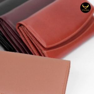 [VALQO] ALUNA Dompet Kulit Sapi kartu Cewek Wanita Perempuan