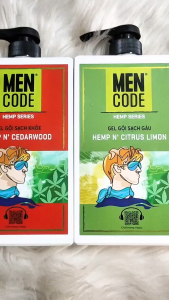 Gel Gội Mencode 630g – Dưỡng Tóc Sạch Khỏe Hương Trẻ Trung Năng Động Thơm Mát