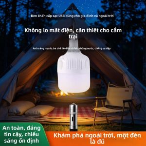 TEKANAI | Đèn Sáng Khẩn Cấp LED Nạp Điện Qua USB