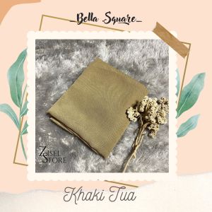 HIJAB SEGI EMPAT BELLA SQUARE JILBAB POLLYCOTTON PREMIUM