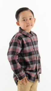 Kemaja Cotton Flanel Anak Laki Laki Usia 1thn S/d 12thn
