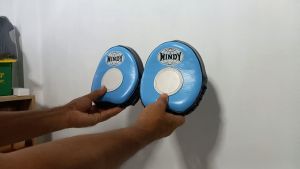 ฟ้า-ดำ เล็ก หนังแท้ เป้ามือวินดี้ ในการเทรนเนอร์ สำหรับการฝึกซ้อมนักมวย Punching PP-12 บลูแบรอนด์ เป็นมิตร มาก 1 บรรจุคำและสีขาว-แดง