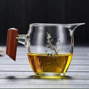 Japanese Wooden Handle Thick Glass Gong DaBei