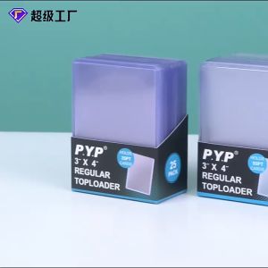 🇸🇬 [In Stock]Card Sleeve Toploader For Cards 35PT Card Penny Sleeves High Clear Suitable for Pokemon Magic Yugioh Etc