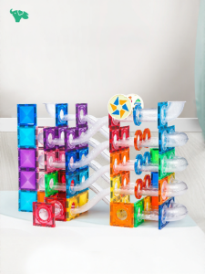 PANDUOXIANG | Rolling Ball Magnetic Window Building Blocks Educational Toy