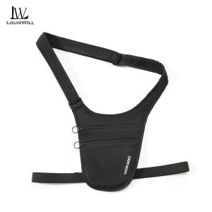 LouisWill กระเป๋าสะพายข้างกันขโมยสำหรับผู้ชายกระเป๋ากีฬากระเป๋าซิปเรียบกันน้ำกันขโมยกระเป๋าลำลองกระเป๋าสตรีทกระเป๋าสะพายไหล่กระเป๋าหิ้วอเนกประสงค์กระเป๋าคาดหน้าอกกระเป๋าเดินทางกระเป๋ากระเป๋าธุรกิจ