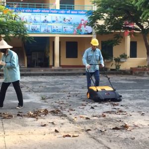 [Trả góp 0%]Máy quét rác không động cơ Clepro CW-800/02 [Xe quét rác CW800]