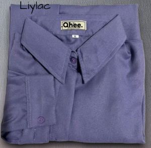 Kemeja Wanita Formal Lengan Panjang - Kemeja Polos Wanita Casual