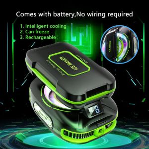 New Mobile Phone Cooler JS85 Semiconductor Cooling Freeze Radiator Device Magnetic Suction Wireless Mute With Built-in Battery