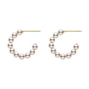Helas | Classic Freshwater Pearl Earrings 14K Gold