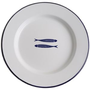 Impression Enamel Enamel Japanese Retro Blue Chinese Block Dessert Bowl Noodle Bowl Salad Bowl Cooking Bowl Soup Plate Baking Dish