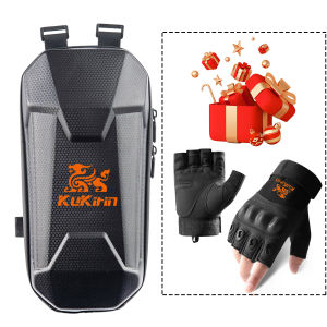 Kukirin Electric Scooter Bag 2L High-End Handlebar Bike Bag Half-Fingered Gloves Ideal For Outdoor Sports Riding Mountaineering