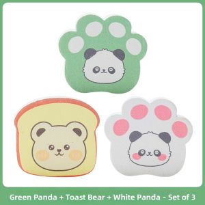 Magic Cat Claw Glass Mirror Surface Cleaner Sponge Household Bathroom Mirror Sponge Scrubber Dirt Removal Face Cleaning Tool