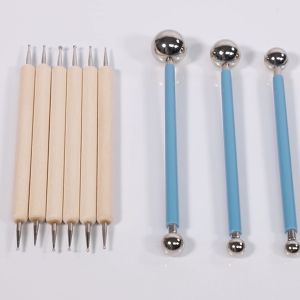 10 Piece Dotting Tools Ball Styluses for Mandala Rock Painting Pottery Clay Craft Embossing Art