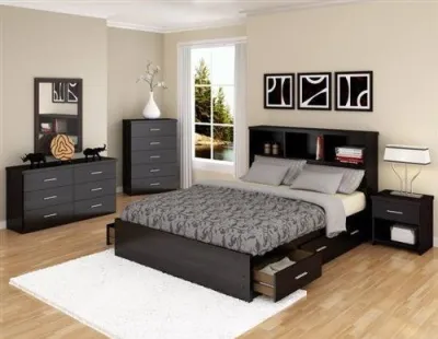 TEMPAT TIDUR DIVAN KAYU JATI MODEL LACI 3 MINIMALIS