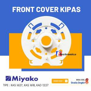 Original Front Cover Kipas Angin Miyako / Tutup Kipas Angin Miyako Stand Fan Tidak Ada Lubang
