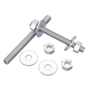 TIANZHUOJINSHU | Stainless Steel Full Thread Long Through-wall Screws Combination Set