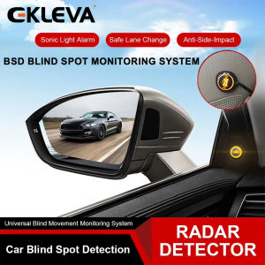 EKLEVA BSD Car Blind Spot Detection Waterproof Warning Light Monitor System Parking Sensor Assist Lane Changing Automotive Accessories