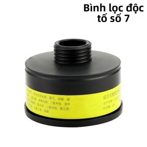 Mặt Nạ Bảo Vệ Toàn Mặt Chống Hóa Chất Tia Xạ Bụi Khí