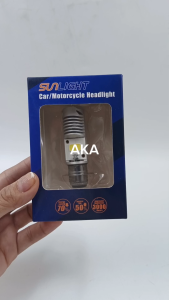 Sunlight L-3316 T19 Headlight Bulb High & Low Beam All White Universal for Car Motorcycle