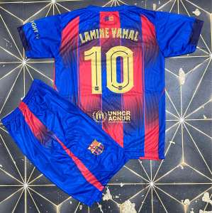 JERSEY barselona TERBARU 2025/2026 untuk anak usia 5 sampai 12 tahun