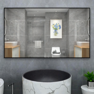 Huaersi | Wall Mounted Bathroom Mirror No Drill