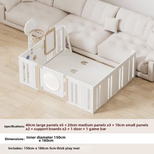 Baby Soul | Three-sided Game Fence for Baby Play Area