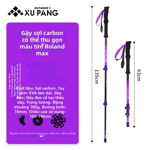 XUPANG | Gậy Đi Bộ Nhẹ Siêu Sắc Có Thể Mở Rộng và Gấp