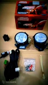 Foglamp Lampu Kabut Lampu Tembak Avanza Xenia Lama - Mika Kaca Belakang Besi Harga Sepasang