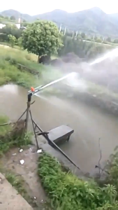 1.5 inch Zinc Alloy Nozzle Irrigation Sprinkler Water System 360 Degrees Adjustable Rain Spray Field Sprinklers