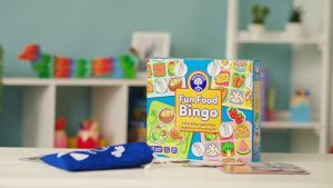 ORCHARD TOYS Fun Food Bingo บอร์ดเกมส์เด็ก เสริมทักษะความจำ การจับคู่ ลิขสิทธิ์แท้ นำเข้าจากอังกฤษ ของเล่นเด็ก 3-6 ปี