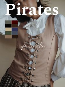 PIRATES Vest Wanita Vintage aesthetic|Anuratu Store official