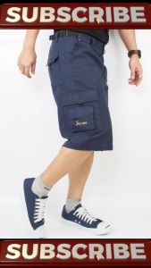 กางเกงคาร์โก้ 5 ส่วน ผ้าค็อตตอน100% ฟอกสีแล้ว คนแก่บ้านนอกชอบใส่มาก แก่ได้ก็เท่ห์ได้ ราคาดีคุ้มค่า