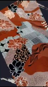Kain Meteran Bahan Monalisa Motif Quality Premium Trend Masa Kini/Gamis/Gaun Kndangan/pesta/Atasan
