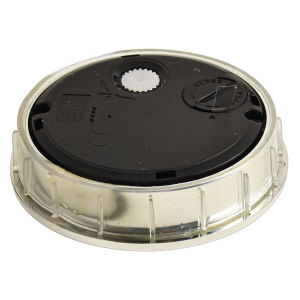 DIY Clock Projects Clock Movement Replacement 50MM Clock Insert Gold Border High-Quality Movement Transparent Lens