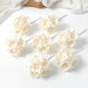 6 ชิ้น 12 เซนติเมตรชีฟองประดิษฐ์ดอกไม้ Rose ดอกไม้ช่อดอกไม้สําหรับห้องพักหน้าแรกงานแต่งงานตกแต่ง DIY Scrapbooking Garland พวงหรีด