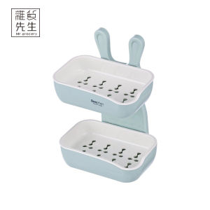 New Home Bathroom Child Soap Box Luxury Light Punch Free Mr Grocery PD JFHDG Creative Pure Color Soap Dish for Kids