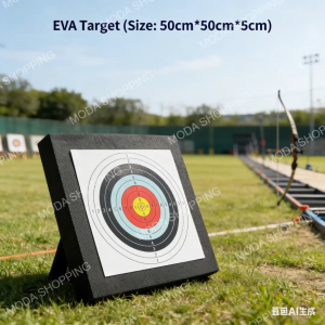 High-Density EVA Foam Target 50x50x5cm - Self-Healing Foam Target for Indoor Outdoor Training