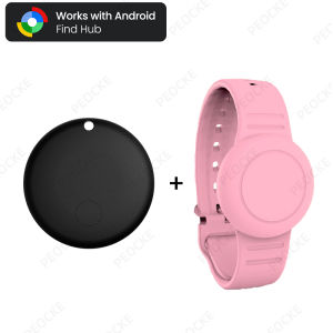 Vòng Đeo Tay Định Vị Thông Minh Android Cho Trẻ Em Thiết Bị Định Vị Kèm Dây Đeo Silicon Có Thể Điều Chỉnh Tương Thích Với Ứng Dụng Google Find Hub
