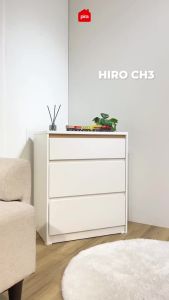 PIRA METROPOLIS OX - HIRO CH3 Lemari Laci 3 Susun