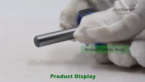 8Pcs 6MM Mata Profil Router Bit & Setengah Lingkaran Mata Profil Sloting Bit