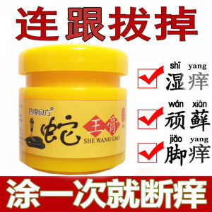 Four Seasons Good Medicine Snake King Ointment Itch Relief Cream Mosquito Bites Adult Heat Rash Skin Itch Lotion 25g