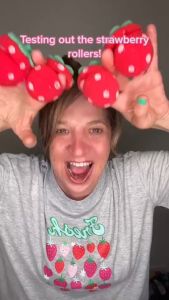 MAGIC STRAWBERRY CURLER / STRAWBERRY ROLL