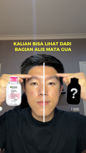 Garnier Micellar Water 400 ml Pink - Pembersih Wajah & Makeup Untuk Kulit Sensitif Tanpa Alkohol