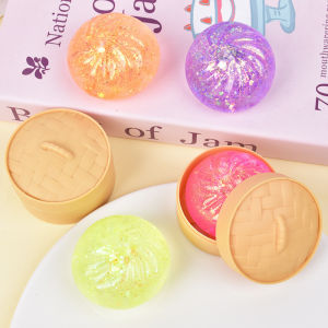 Hot Mini Flash Dumpling Squeezing Pinching Band Storage Box Random Color Sensory Fidget Toy Adult Stress Relief Gift