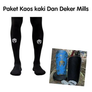 Paket kaos kaki Dan deker Mills embos